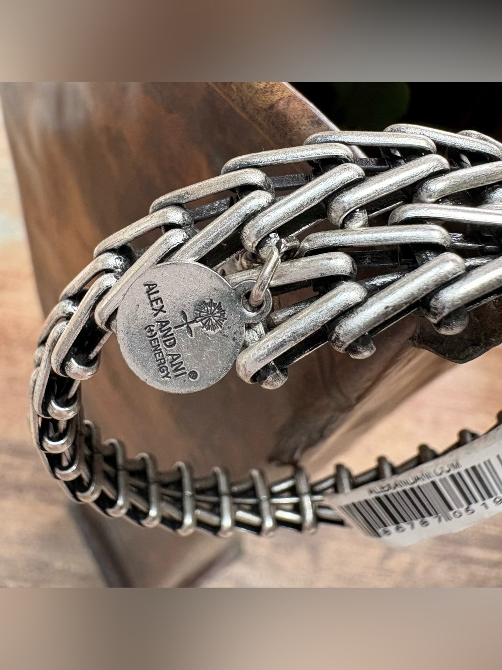 Alex and Ani Silver-Tone Multi-Link Chain Bracelet